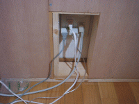 防音室コンセントの処理